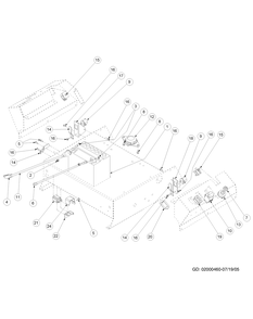 Electrical Assembly (2006) Diagram and Parts List for Z-FORCE44 53AA5B6L-53AA5B6L709-53AA5B6L710-53AA5B6L712 Cub Cadet Lawn Tractor